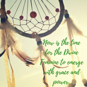 ￼Now is the time for the Divine Feminine to emerge with grace and power.